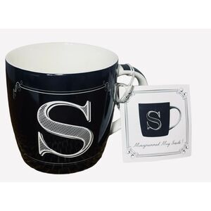 Home Essentials Initial ‘S’ Mug NWT